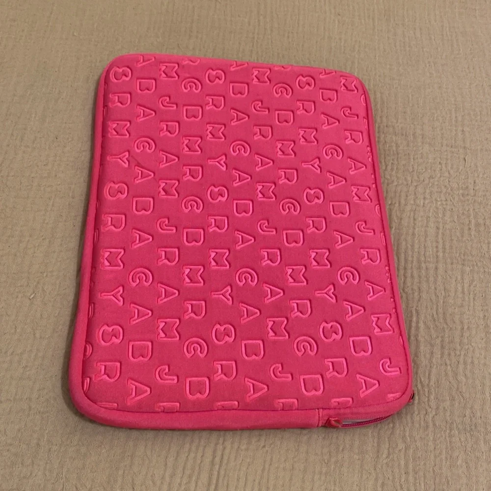 Marc by Marc Jacobs Pink Laptop Bag Sleeve.